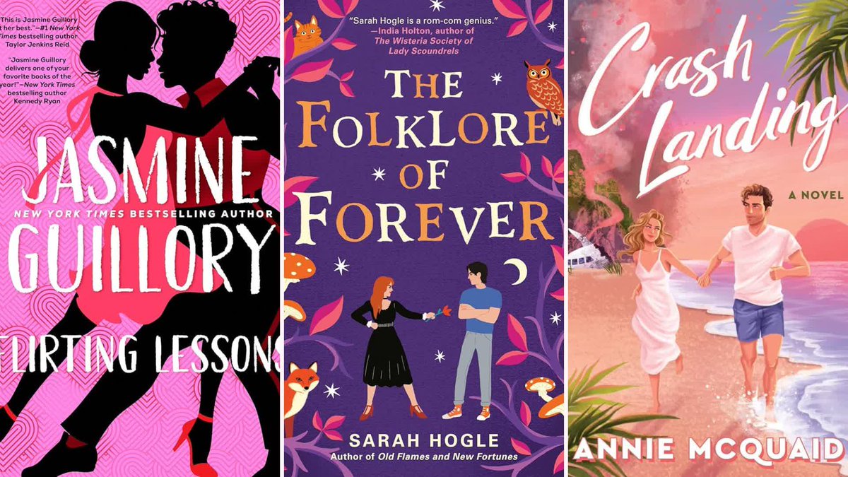 Looking for the perfect spring #romancebook? Authors like Jasmine Guillory, Sarah Hogle, <a href="/AnnieWithAnE/">Annie McQuaid</a> and more have it covered! From contemporaries to historicals, mysteries, and fantasy, here's what's in store this April: fangirlish.me/3FzV82a