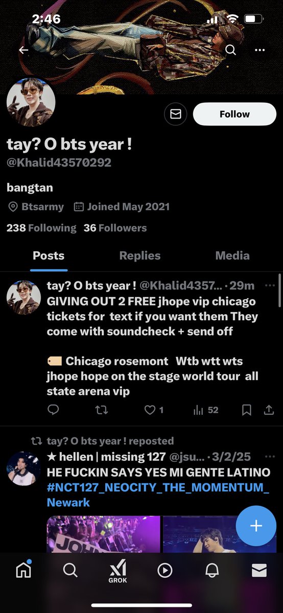 anaamts7's tweet photo. Report this account ‼️they are scammers who took $100 and blocked me without giving out tickets‼️ https://t.co/ERqmTIc6ek