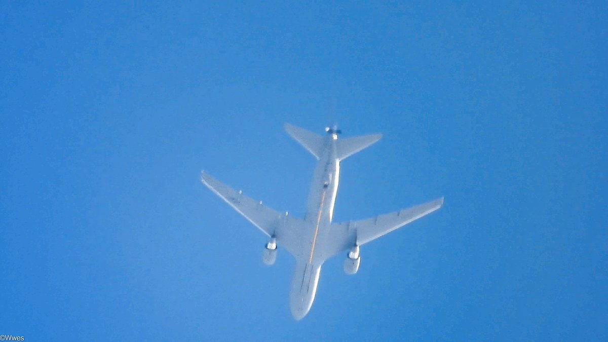 wesleyb1989's tweet photo. March17:
#BACKY92 #AE5E05 (17-46024) #USAF #B762 Boeing KC-46A #Pegasus #26000ft #kc46
(#NLspot #Planespotting #Nikon #P950 #P1000 #Aviation #Avgeek #ADSB) https://t.co/toJ2Yhg3vv