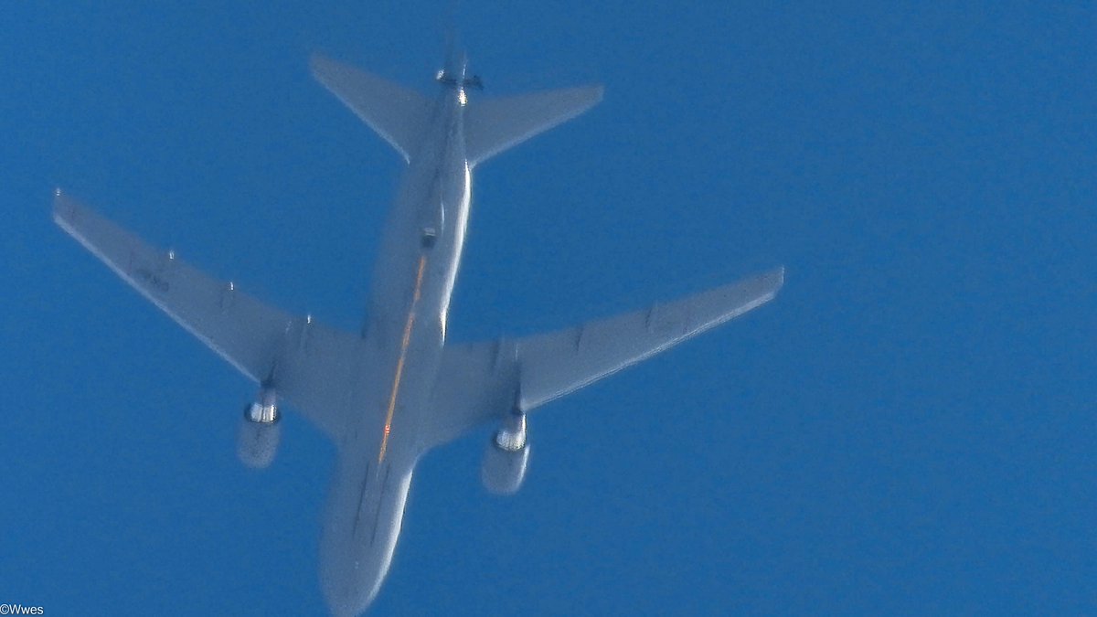 wesleyb1989's tweet photo. March17:
#BACKY92 #AE5E05 (17-46024) #USAF #B762 Boeing KC-46A #Pegasus #26000ft #kc46
(#NLspot #Planespotting #Nikon #P950 #P1000 #Aviation #Avgeek #ADSB) https://t.co/toJ2Yhg3vv