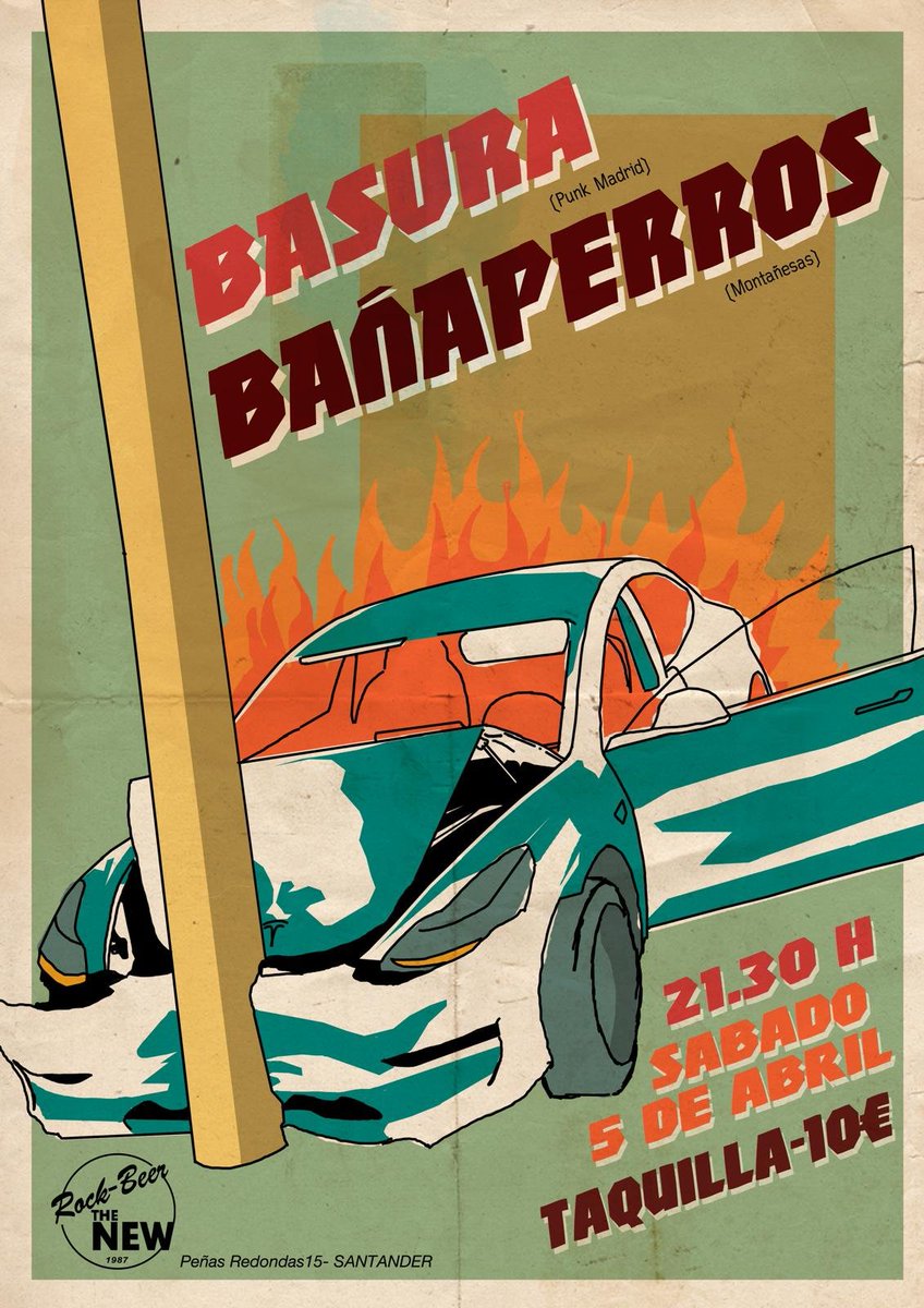 Buenísima hora para comentar por aquí que en dos semanas subimos pal norte. Alfaro y Santander. Cálico y Electrónico. Ven y vid y binchi.