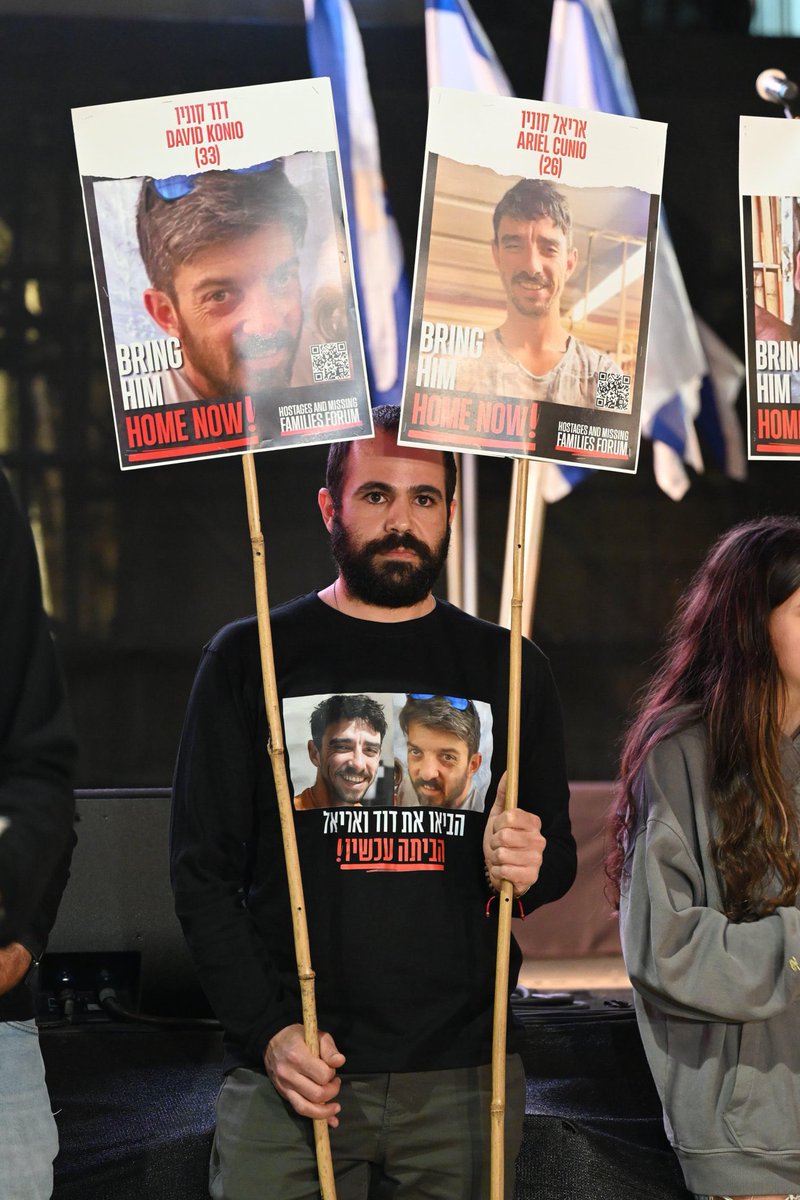 That Yarden Bibas still stands is a miracle. 

That he stands and fights is a wonder.