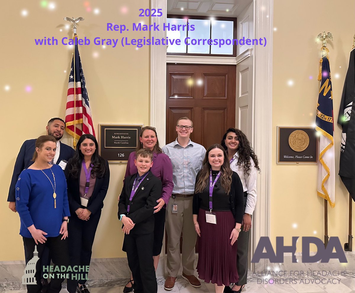 It has been a pleasure chatting with a NEW district representative!! We are laying a foundation and look forward to many more years of communication.
Thank you to legislative correspondent Caleb Gray in Rep. Mark Harris’ office! #HOH2025 
@repmarkharrisnc <a href="/AHDAorg/">AHDA/THA</a> <a href="/AHDAorg/">AHDA/THA</a>