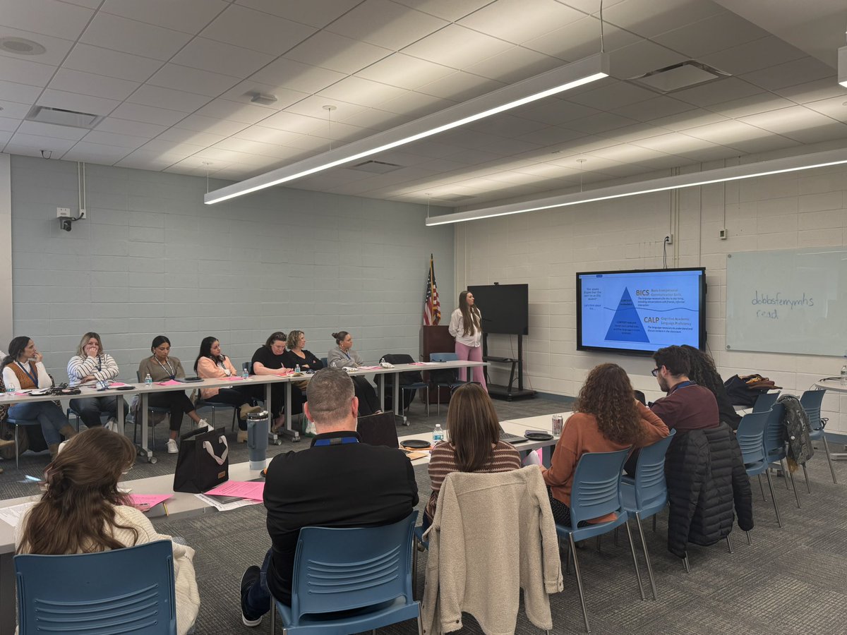 Continuing to learn and reflect on our practice. Working with new teachers, staff and mentors district-wide as we explore the Science of Learning, supporting our English Language Learners and more! <a href="/SlentzKen/">Ken Slentz</a>