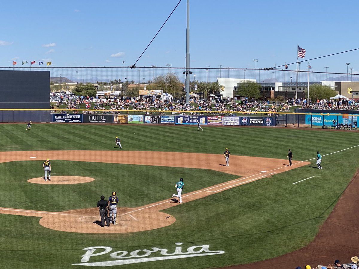 Kevin Derryberry (@kdbvoice) on Twitter photo At the yard! <a href="/cactusleagueaz/">The Cactus League</a> #SpringTraining25 in <a href="/PeoriaAZ/">Peoria, AZ ☀️</a> from <a href="/PeoriaSportsCom/">Peoria Sports Complex</a> as the <a href="/Mariners/">Seattle Mariners</a> host the <a href="/Brewers/">Milwaukee Brewers</a> today. At the yard! <a href="/cactusleagueaz/">The Cactus League</a> #SpringTraining25 in <a href="/PeoriaAZ/">Peoria, AZ ☀️</a> from <a href="/PeoriaSportsCom/">Peoria Sports Complex</a> as the <a href="/Mariners/">Seattle Mariners</a> host the <a href="/Brewers/">Milwaukee Brewers</a> today.