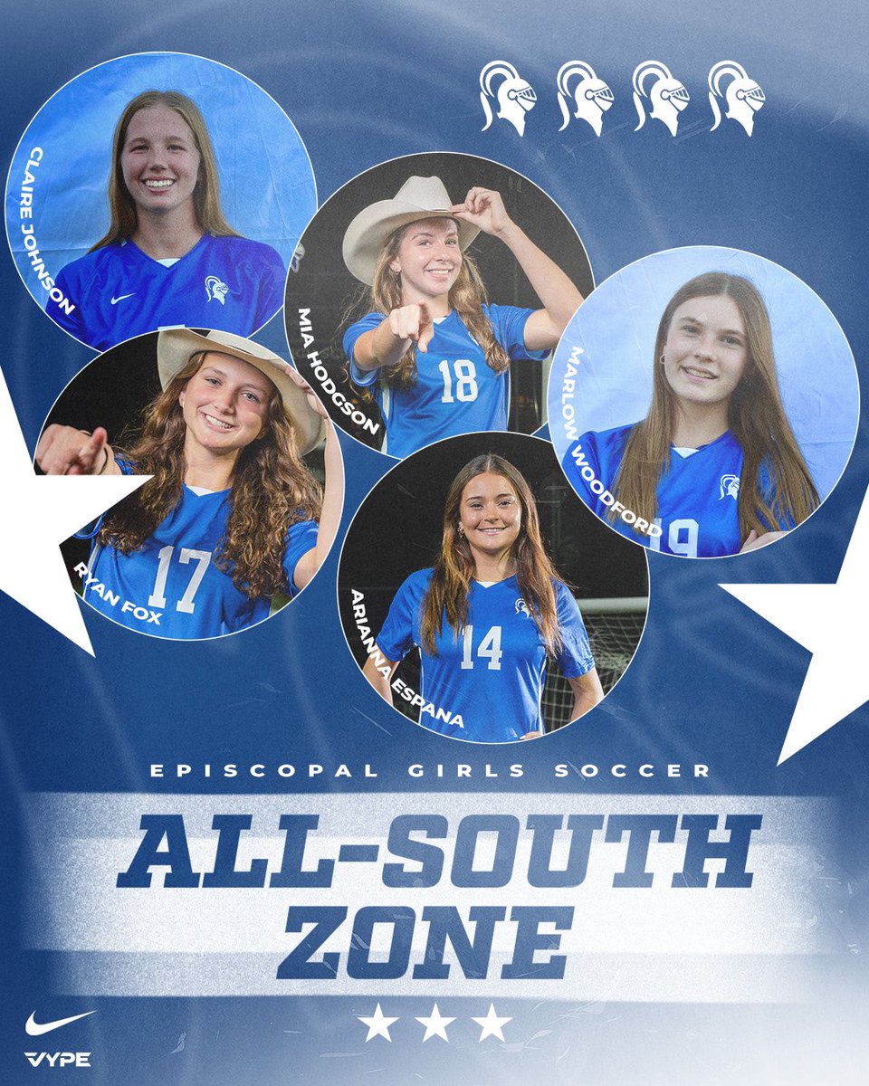 Congratulations to our All South Zone girls soccer players! #KnightsStandOut