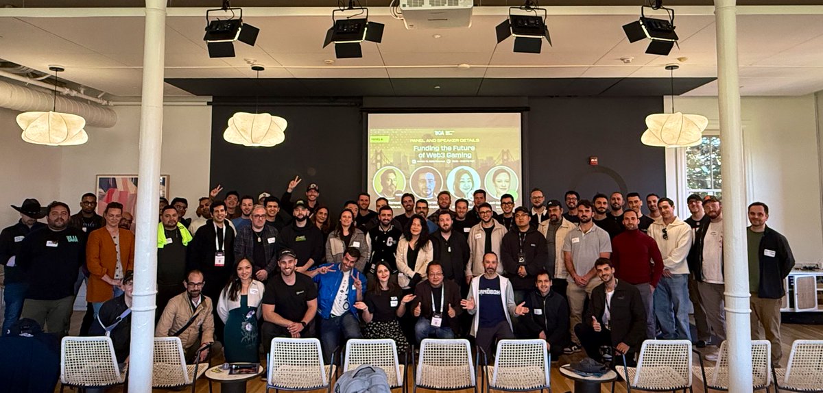 👋 At the <a href="/BGameAlliance/">Blockchain Game Alliance</a> x <a href="/SkaleNetwork/">SKALE</a> event at the House of Web3 in San Francisco 🇺🇸