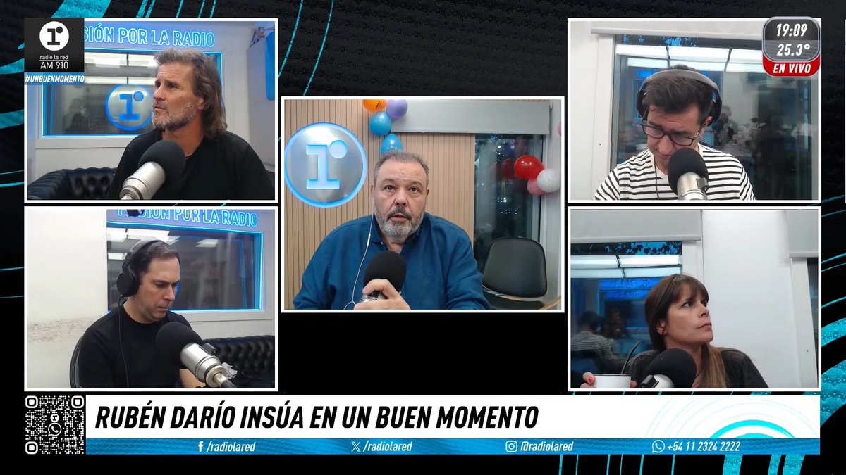Radio La Red - AM 910 📻 (@radiolared) on Twitter photo <a href="/MarcePalaciosMP/">Marcelo Palacios</a> 🗣 🎙 AHORA – Rubén Darío Insúa, DT de Barracas Central, en #UnBuenMomento con @marcepalaciosmp y equipo: "Me llama la atención cuando se le baja el precio al fútbol argentino"
Seguinos en VIVO 👉 youtube.com/watch?v=w5JAJB… <a href="/MarcePalaciosMP/">Marcelo Palacios</a> 🗣 🎙 AHORA – Rubén Darío Insúa, DT de Barracas Central, en #UnBuenMomento con @marcepalaciosmp y equipo: "Me llama la atención cuando se le baja el precio al fútbol argentino"
Seguinos en VIVO 👉 youtube.com/watch?v=w5JAJB…