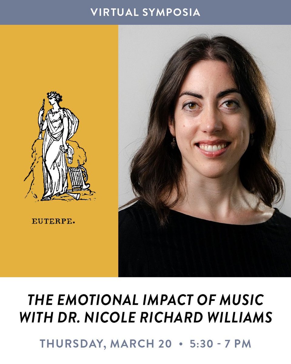 🎵 This Thursday at 5:30 PM — dive into the power of music with Dr. Nicole Richard Williams with a discussion and hands-on workshop to discover your own connection to music. No experience needed!

Free &amp; open to all. RSVP: buff.ly/NFXbnVR