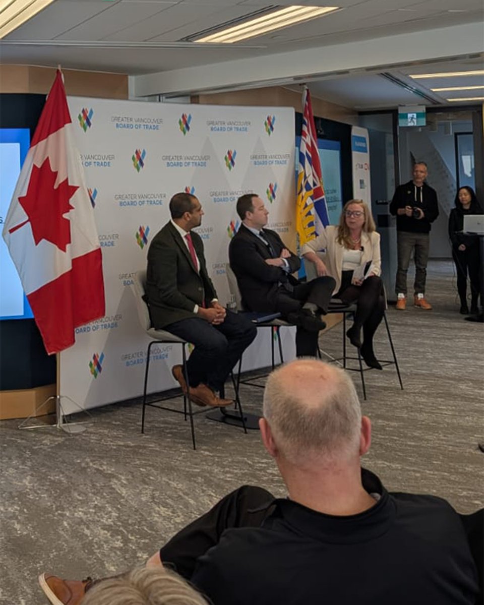 🏙️BCREA Chief Economist Brendon Ogmundson joined a panel hosted by the Greater Vancouver Board of Trade to discuss overcoming BC’s housing supply challenges amid economic uncertainty. #BCHousing #HousingSupply