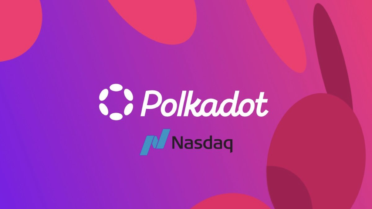 Imagine being Polkadot whale and selling your $DOT before the listing on NASDAQ 😭