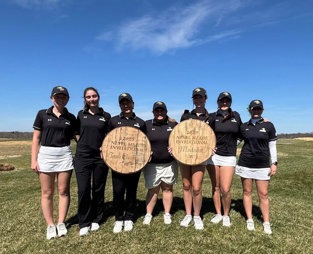 JT Girls Golf Alum, Jamie Daniels just <a href="/LU_Lions/">Lindenwood Athletics</a> Women’s golf to victory at The Nevel Meade Collegiate! 

Not only did her team win the 2-day tournament, Jamie won the tournament as an individual shooting 69 on Day 1 and 76 on Day 2 for a combined score of 145 (+1)! <a href="/JTHS_204/">Joliet Township HS</a>