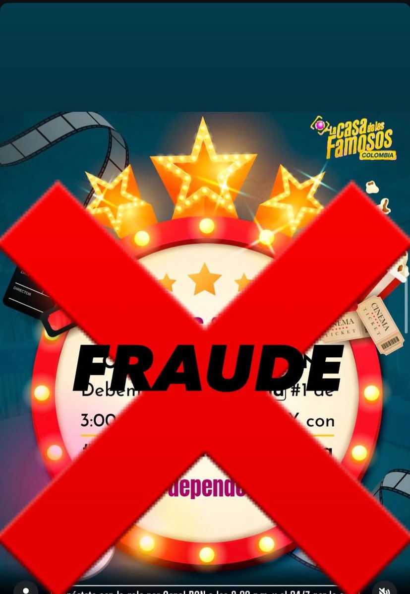 BrendaMedi94320's tweet photo. RCN NO VAS, TIBIOS!!!!
@CanalRCN 
#RCNFraude #LaCasaDeLosFamososCol https://t.co/c1i9kNfseP