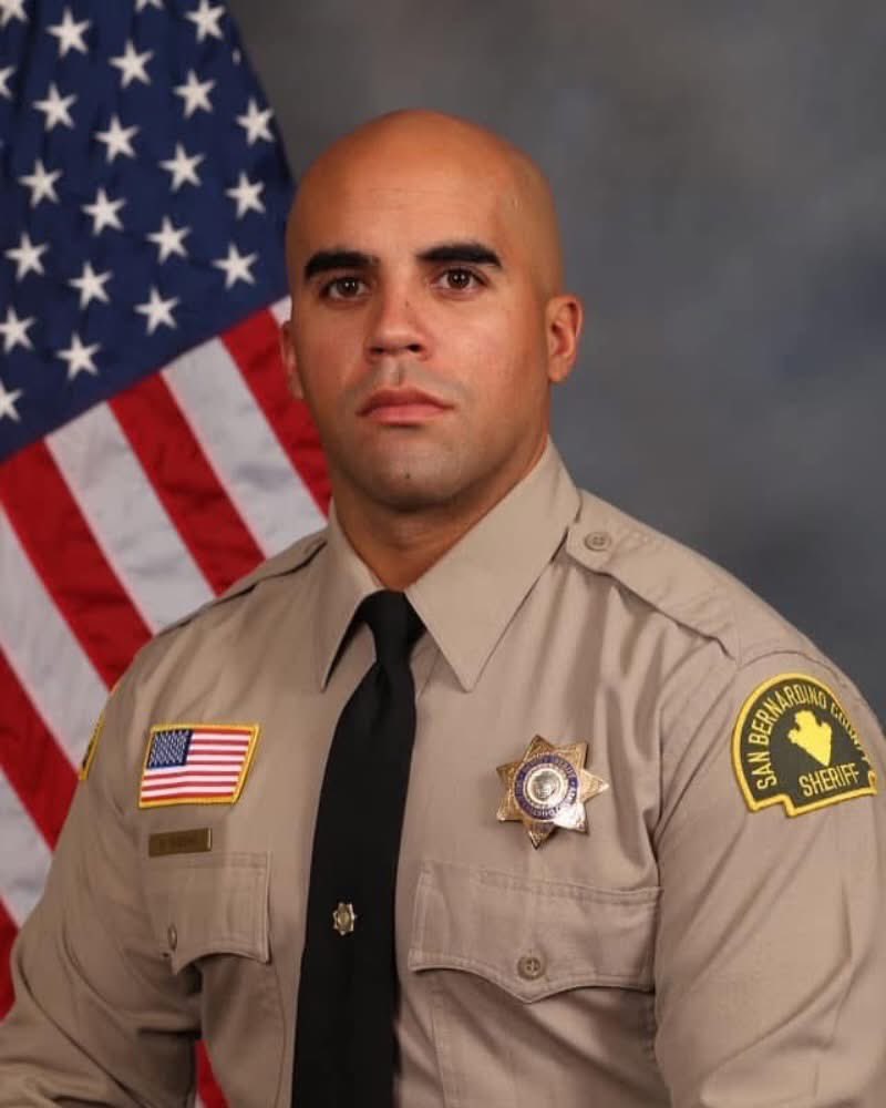 The Manteca Police mourn the loss of San Bernardino County Sheriff’s Deputy Hector Cuevas Jr., who made the ultimate sacrifice.

Our deepest condolences to his family, friends, &amp; <a href="/sbcountysheriff/">San Bernardino County Sheriff</a>. His bravery and dedication will never be forgotten. Rest in peace our brother. #EOW