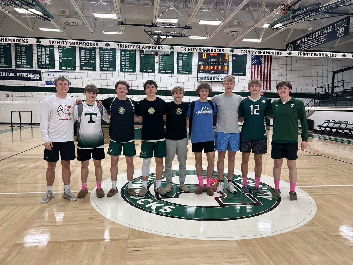 Some of our Fury 18s battled it out tonight as Trinity hosted Saint X.  There was also a little Fury support there tonight . Different jerseys, still Fury family. #furyproud #riseandriseagain
