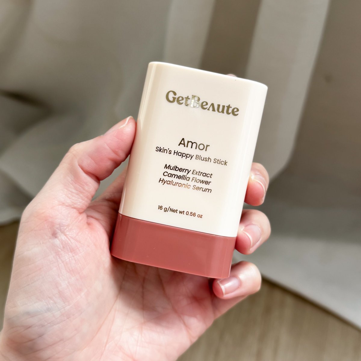 fhay_cotton_h's tweet photo. บลัชสติ๊ก GetBeauty สีใหม่ Amor น้ำตาลบ่มๆ อมแดงเบาๆ ขึ้นแก้มแล้วผิวไบร์มากแกรรรร 🥨🍕🍪 https://t.co/MIj0wtxRRs
