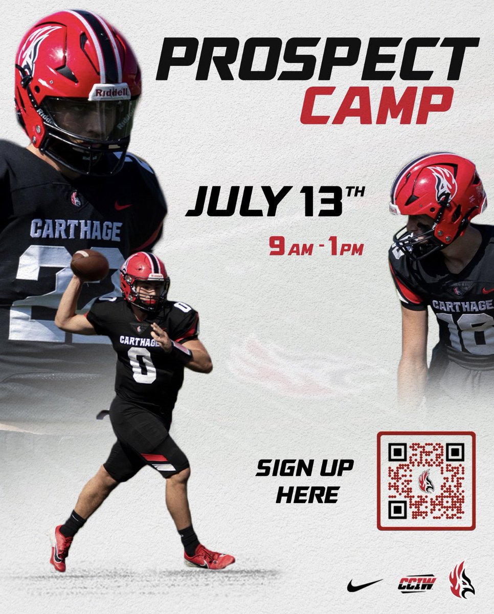 Dylan Martyna (@dylan_martyna) on Twitter photo Thanks to <a href="/CoachPopino/">Matthew Popino</a> for the invite to their prospect camp! Extremely grateful. Can’t wait to get out there and compete.
<a href="/CSAPrepStar/">PREPSTAR</a> <a href="/PrepRedzone/">Prep Redzone 🏈</a> <a href="/Carthage_FB/">Carthage Football</a> Thanks to <a href="/CoachPopino/">Matthew Popino</a> for the invite to their prospect camp! Extremely grateful. Can’t wait to get out there and compete.
<a href="/CSAPrepStar/">PREPSTAR</a> <a href="/PrepRedzone/">Prep Redzone 🏈</a> <a href="/Carthage_FB/">Carthage Football</a>