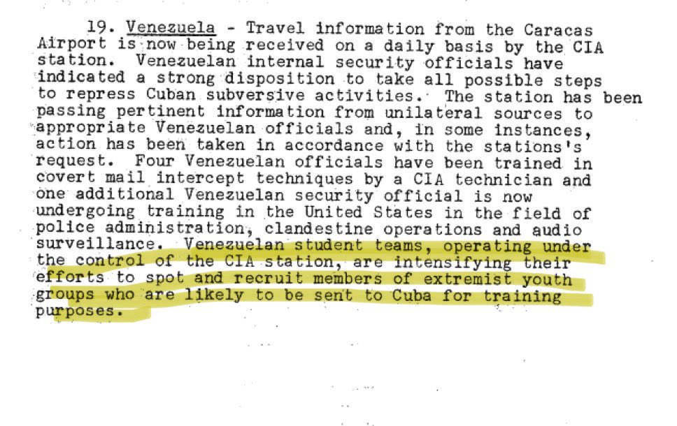 JoshuaHosler's tweet photo. So, the CIA was recruiting college students and radicalizing even back in the 60s. SHOCKER!#JFKFilesRelease https://t.co/r35oH7vx1X