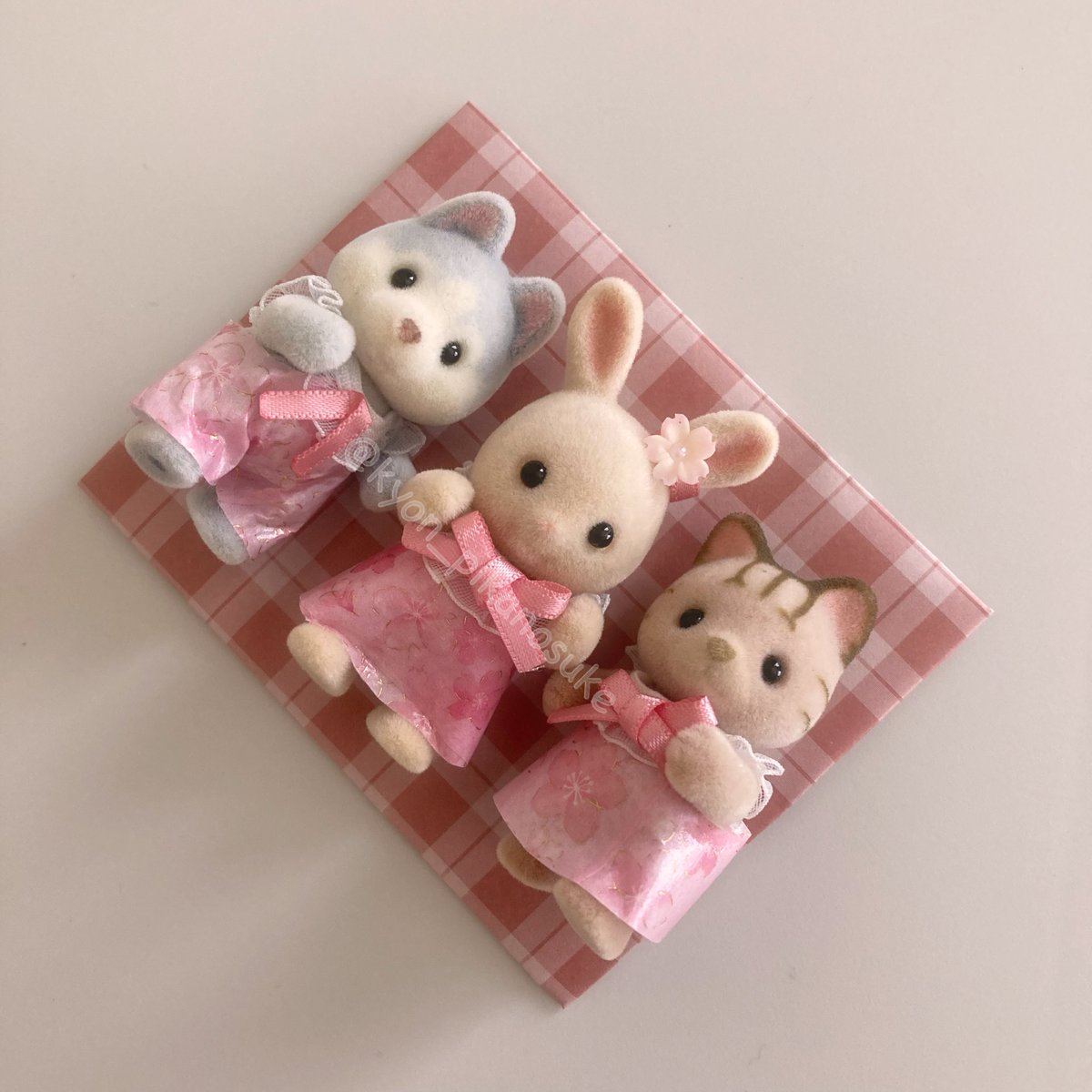 kyon_pikanosuke's tweet image. 春服作ったよ🌸