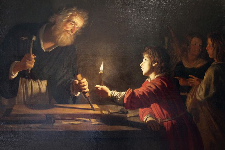 Prayer to Saint Joseph
For Families: 
"Saint Joseph, strengthen in our family every bond of love which unites us in the marriage bond, the love of parent and child, the bonds of mutual love between all."