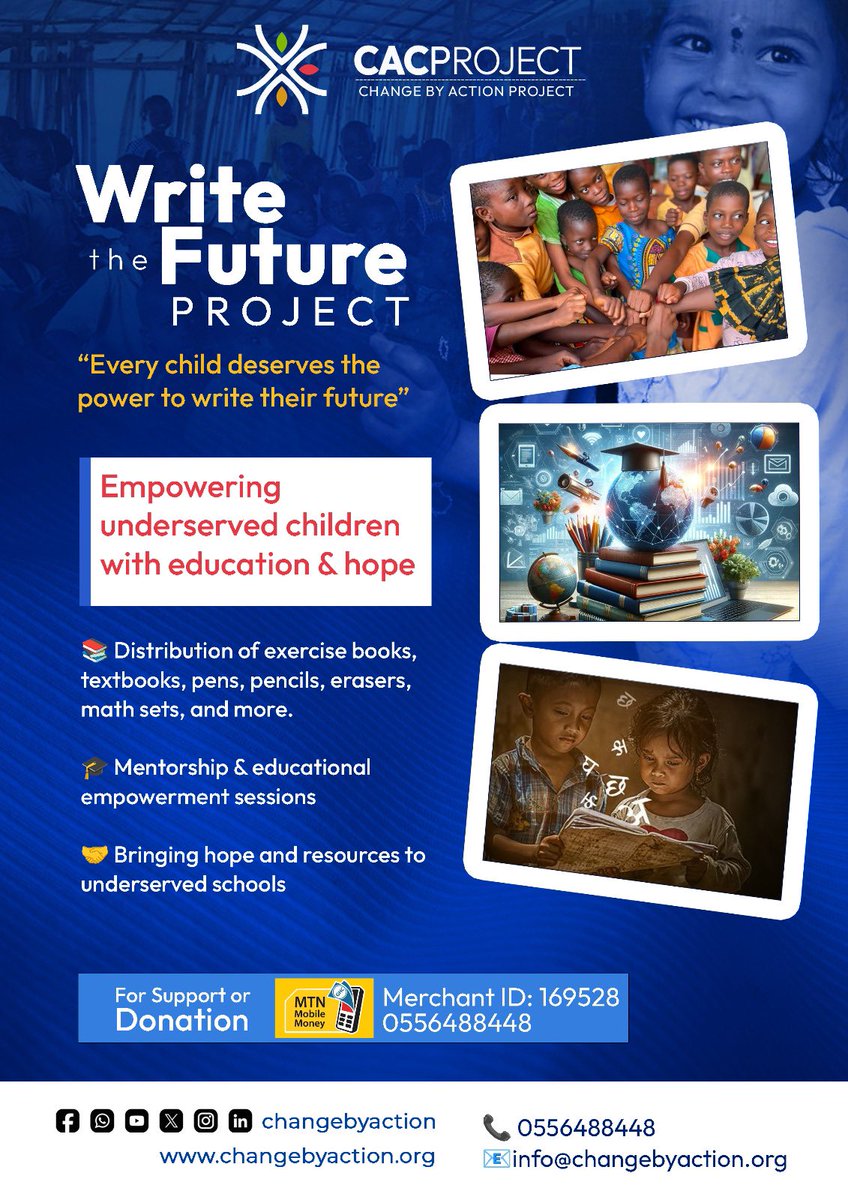 We are excited to embark on the  “Write the Future" project, an initiative dedicated to supporting children in underserved schools by donating stationery and providing mentorship.
This is a collective call to action, an opportunity for us all to make a difference.