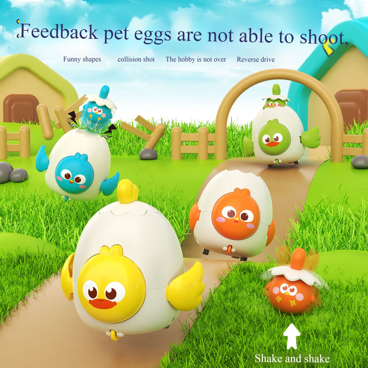 ToysMax2024's tweet image. 🥚🐾 Surprise &amp;amp; race! 🚀 This pull-back pet egg toy hatches into fun! Just pull it back, let it zoom, and watch the excitement unfold! 🎉 Perfect for kids who love cute pets &amp;amp; speedy action! 🐶🐱 #PullBackToy #PetEgg #FunForKids