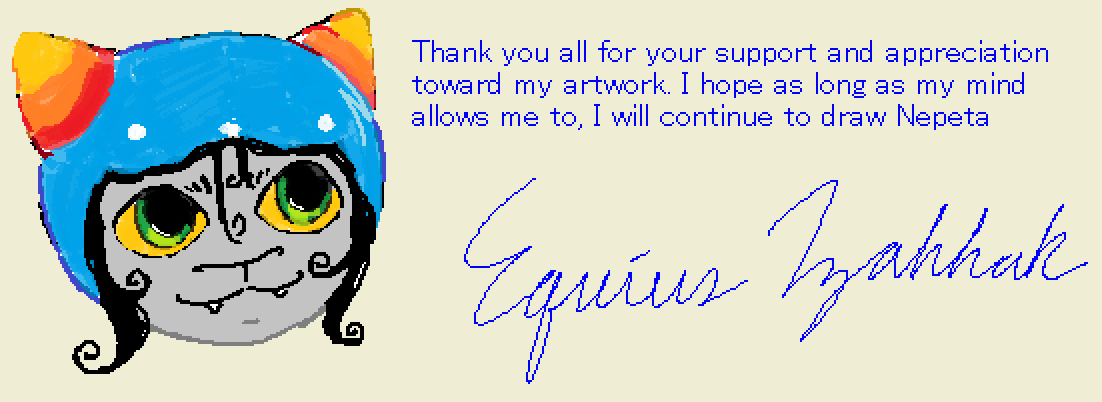 My Carrd has been updated, and I will take questions on Atabook equius.atabook.org where you can also see my responses.

"System" wise, since I can't draw daily anymore, art revolves around when I (EQ) front instead of collectively. So my listed name is now EQ instead of "D"