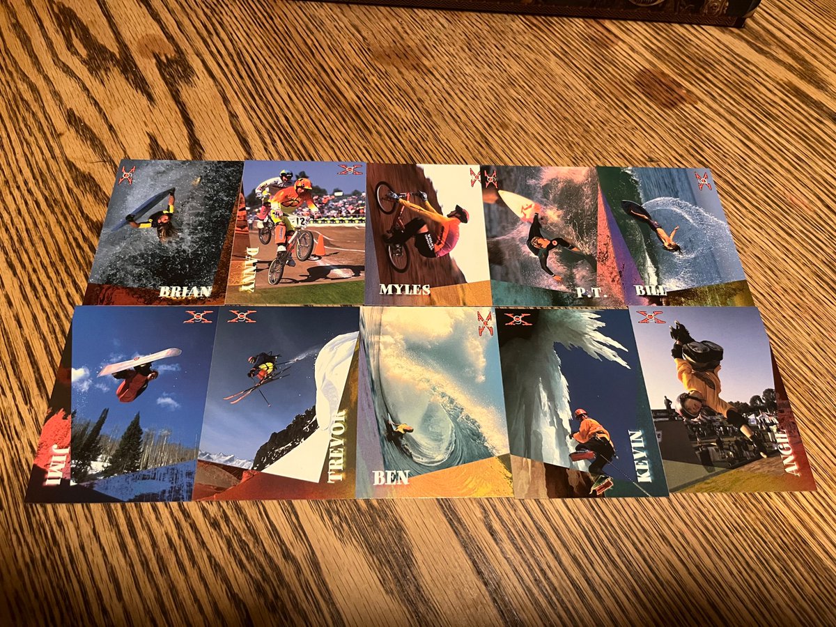 Pack of the day 3-18-25

1994 Vision Generation Extreme 

Another batch of extreme 90s athletes