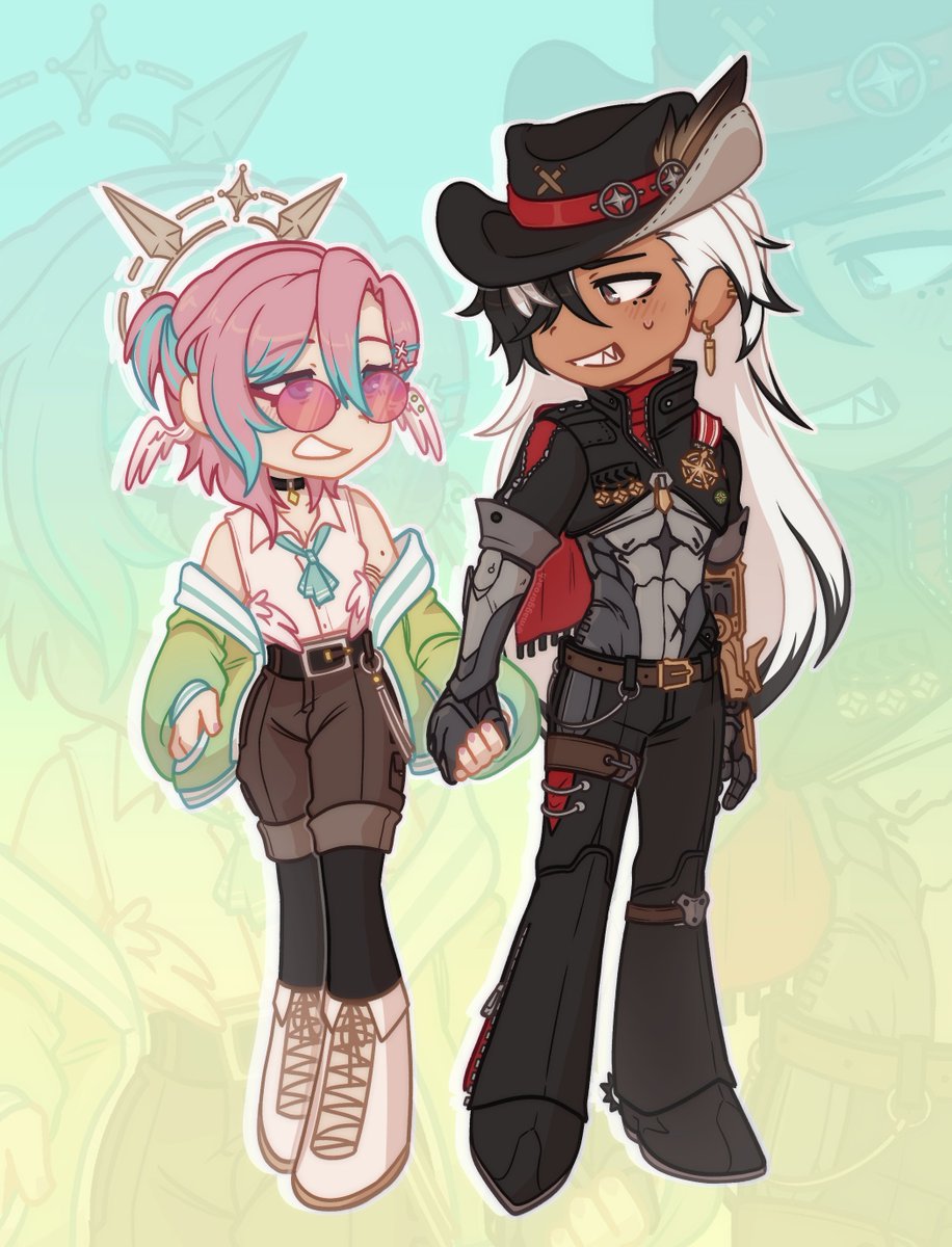 West End Girls :P
#yumeship #ocxcanon #boothill #hsr