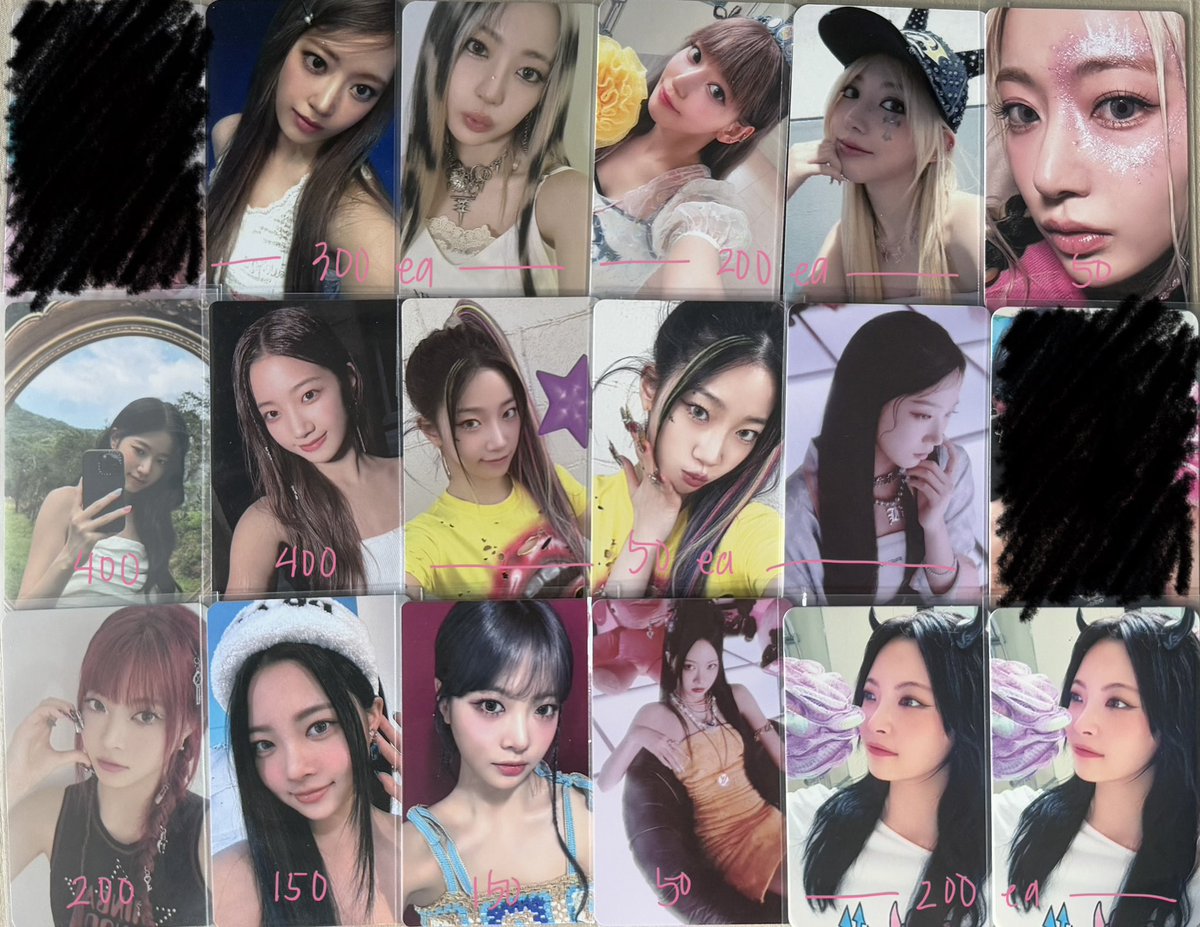 wtssera's tweet photo. [ wts • lfb • ph 🇵🇭 ]
🛒 #wtszero

le sserafim photocards tingi
⟢ price on pic + pf &amp; sf
⟢ all official and on-hand
⟢ 50% nrdp, rb within 1-2 weeks

t. chaewon sakura yunjin kazuha eunchae https://t.co/Ne0CkXttKf