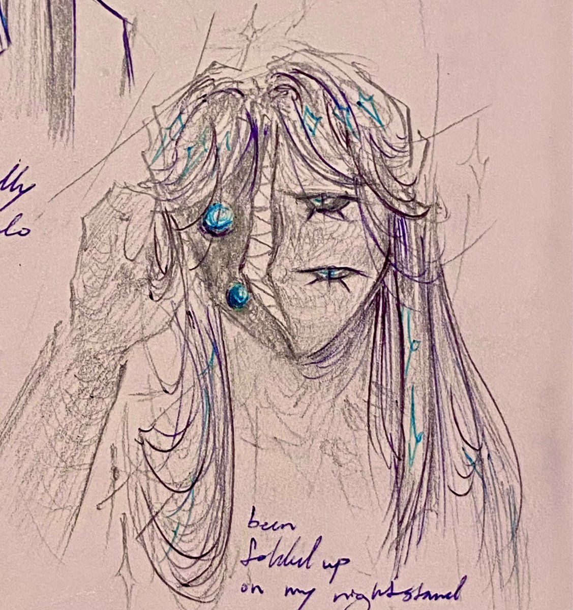 redrew a really old oc