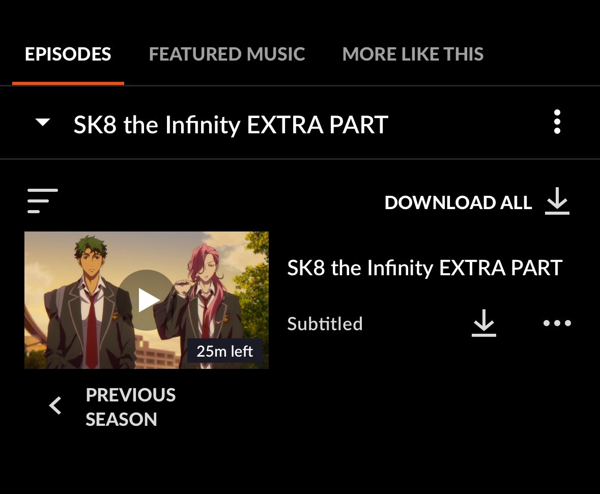 SK8 NATION WAKE UP THE OVA IS ON CRUNCHYROLL !!!!!!!