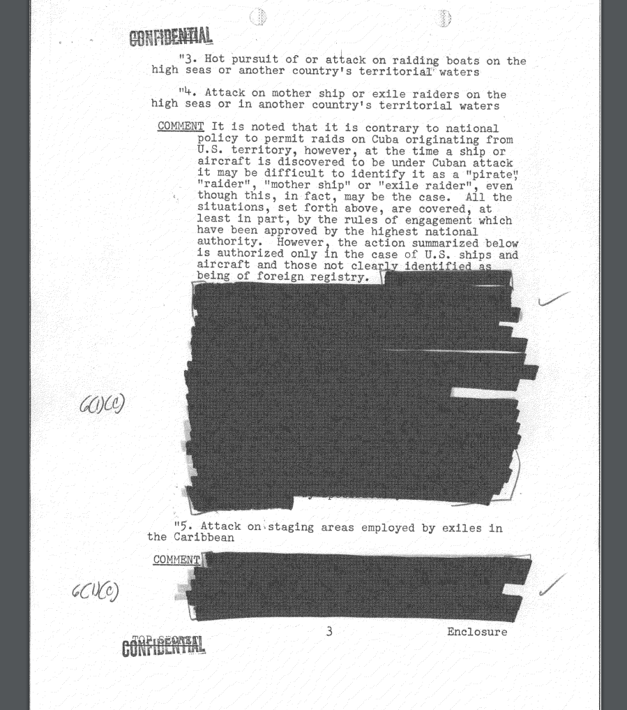 Relatively unimportant page it seems but there is still some redactions present in the JFK files.. 

I'm assuming these redactions where made decades ago.