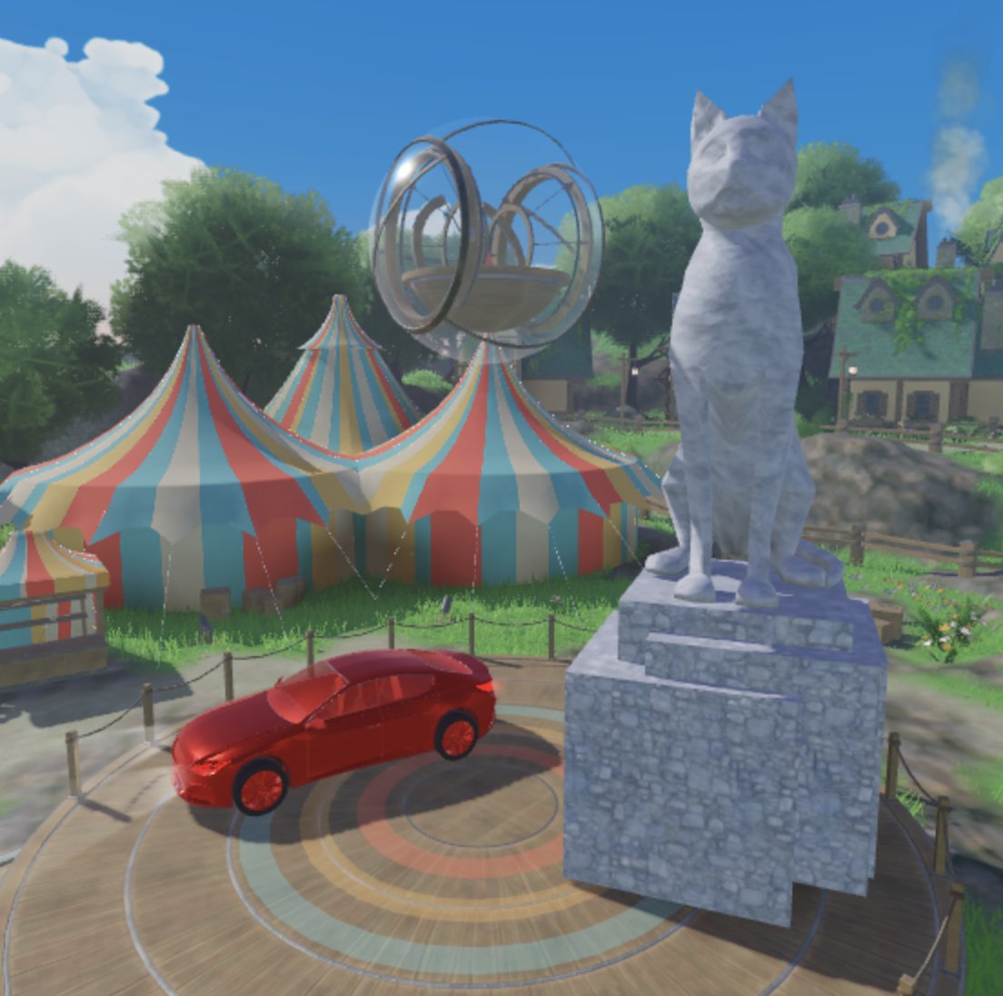 #2025年
やべぇぇぇ(笑)
普通に3DをAIで一瞬で作ってRoblox空間に置けた🚗
Roblox Assistantに依頼するだけ。
この赤い車やモニュメントを出しました。