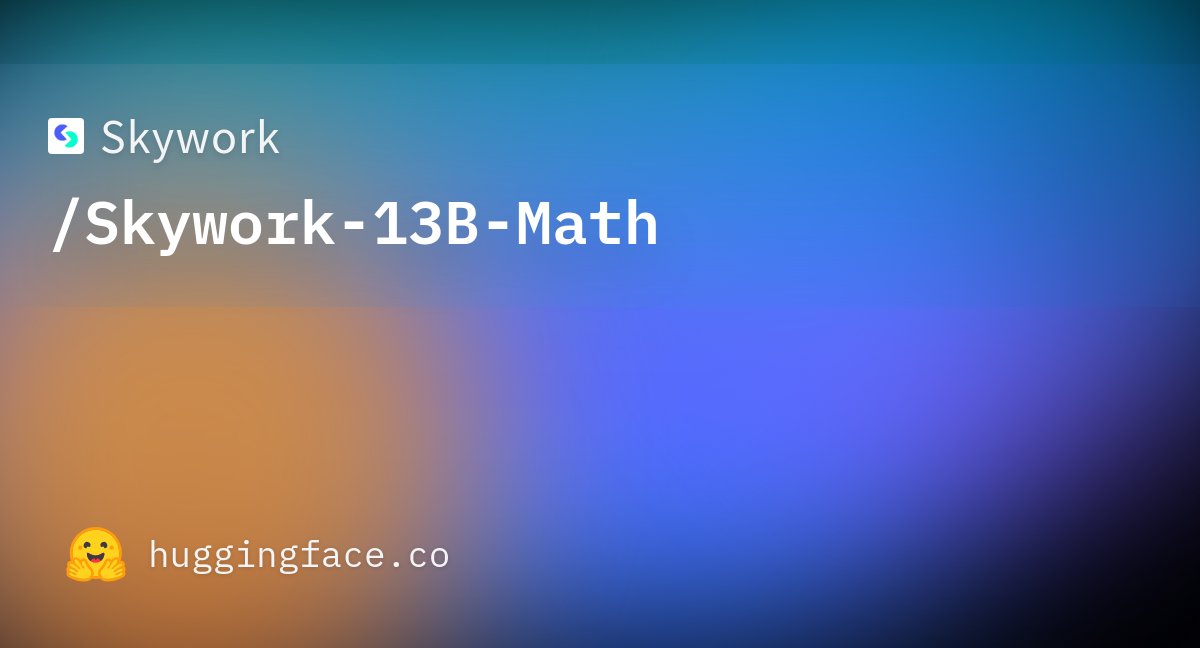 skywork_models's tweet image. Skywork-13B-Math demonstrates enhanced mathematical capabilities over the base model, achieving top rankings on mainstream benchmarks like GSM8K and CMATH, and leading performance on the MATH benchmark, showcasing its strong proficiency in mathematical problem-solving.…