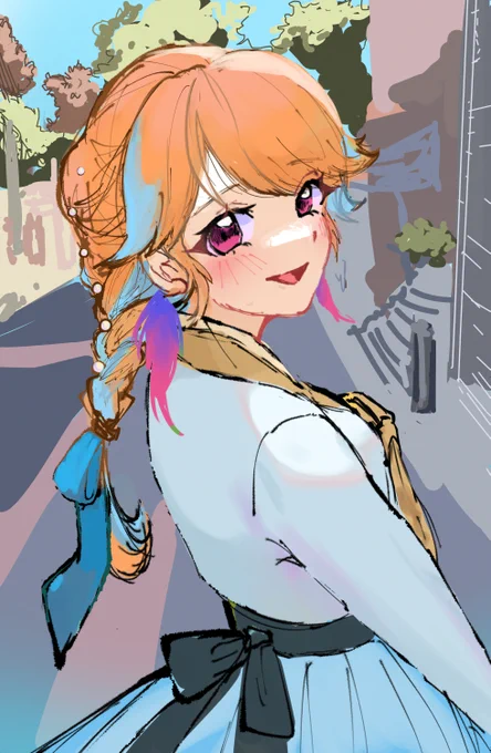 Human Artist, let's QRT with your work! #KFPicassoBefore                                        After 