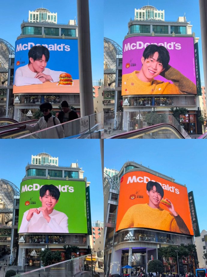 マック中国4年ぶりのアンバサダーに就任😍