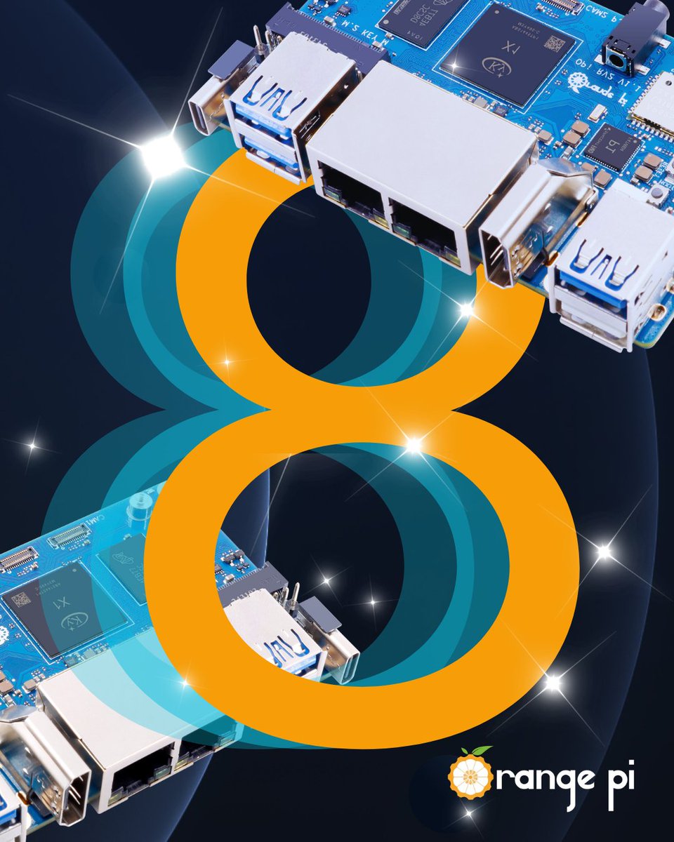 orangepixunlong's tweet image. 🔥 #OrangePiRV2 – Powered by the World&apos;s First 8-Core RISC-V AI CPU!

🦾Experience the future of #RISCV computing with Orange Pi RV2!
🛒:orangepi.org/html/hardWare/…