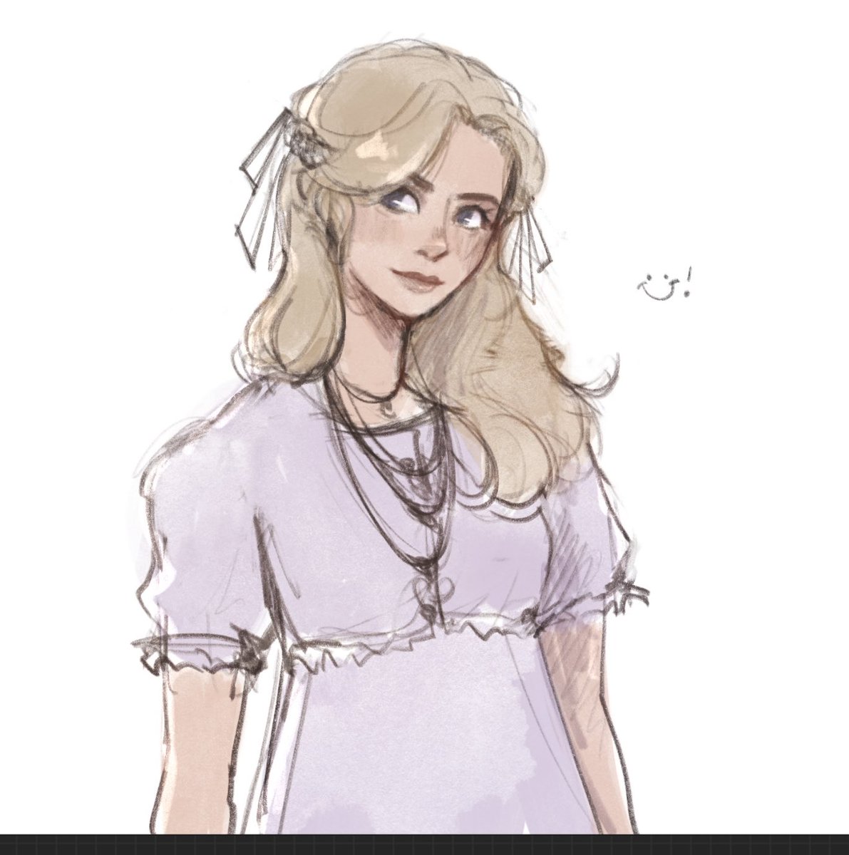 maysilee? quickdraw?? based on the reaping ? idk if happy with the vision but i love her so much #sotr