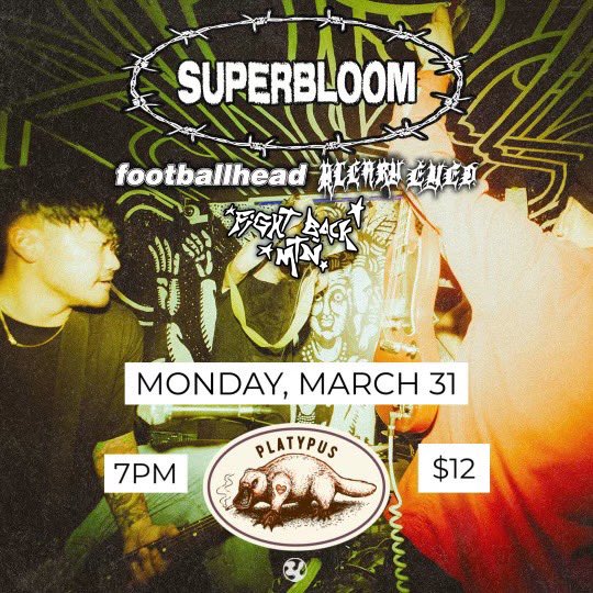Next show. Eat it.