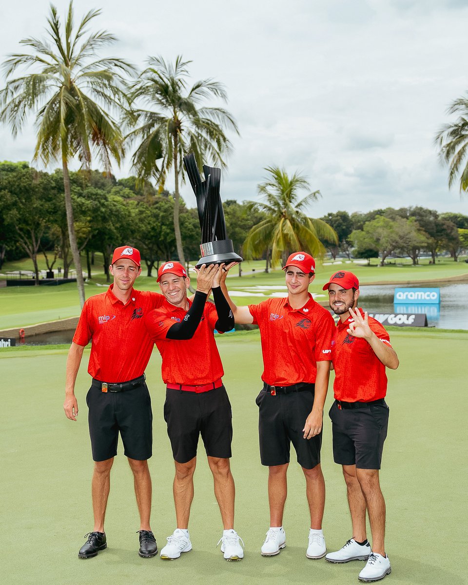 Let’s keep it going FIREBALLS! 🏆🏆🏆

Proud of what we achieved at #LIVGolfSingapore and look forward to getting back on the course again with the team!