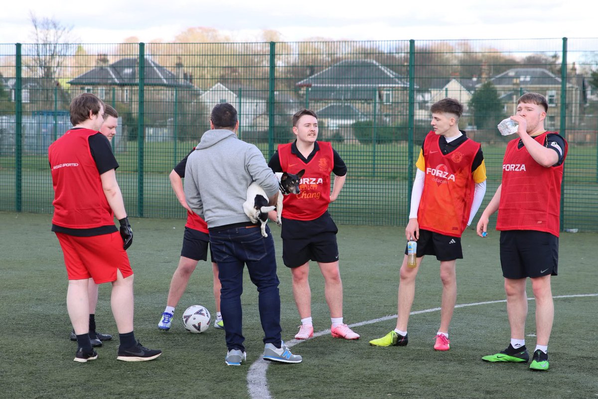 Proud of my team BA Sports Journalism FC, we will be back next year to get to the final again and win it, grateful to mylo my assistant manager and on site therapy pet @uniwestscotland <a href="/TeamUWSSport/">Team UWS</a> we will secure the title for BCI <a href="/UWScreative/">UWS Creative</a> <a href="/UWSNEWSROOM/">UWSNEWSROOM</a>