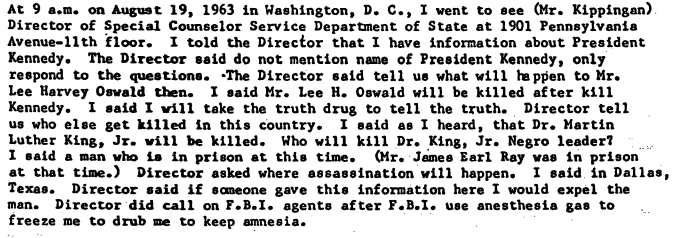 wtf? some russian named sergyj czornonoh knew the assassination would happen? 🤔
and he knew king would be killed too?
