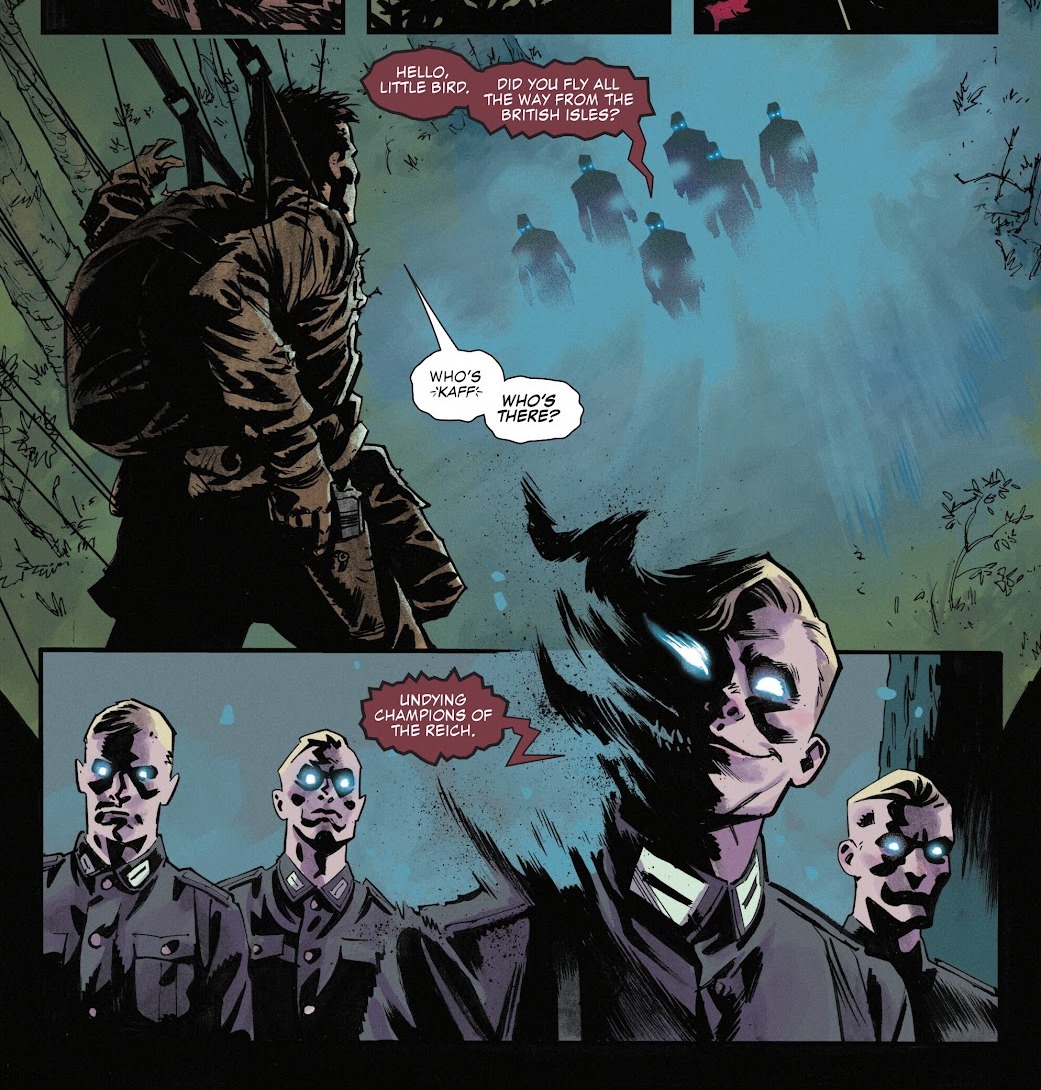 MakeMyComicRare's tweet photo. #Hellhunters #1 (2025) #PhillipKennedyJohnson Words, #AdamGorham Pictures #HelloLittleBird https://t.co/dpNEaH62iI