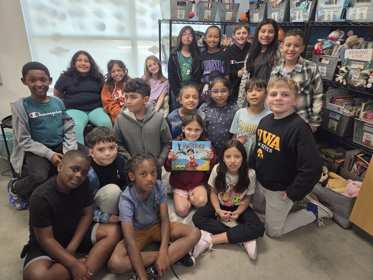 mrs_pompaclass's tweet photo. Enjoyed reading Potatoes for Pirate Pearl today to celebrate National Ag Day! Thank you for sending us the fun story @TexasFarmBureau! 🥔🥔🥔 #ReadAgBooksTX2025 #Pompa3rdgrade #HonorBobcats https://t.co/yPfqD6YIvK