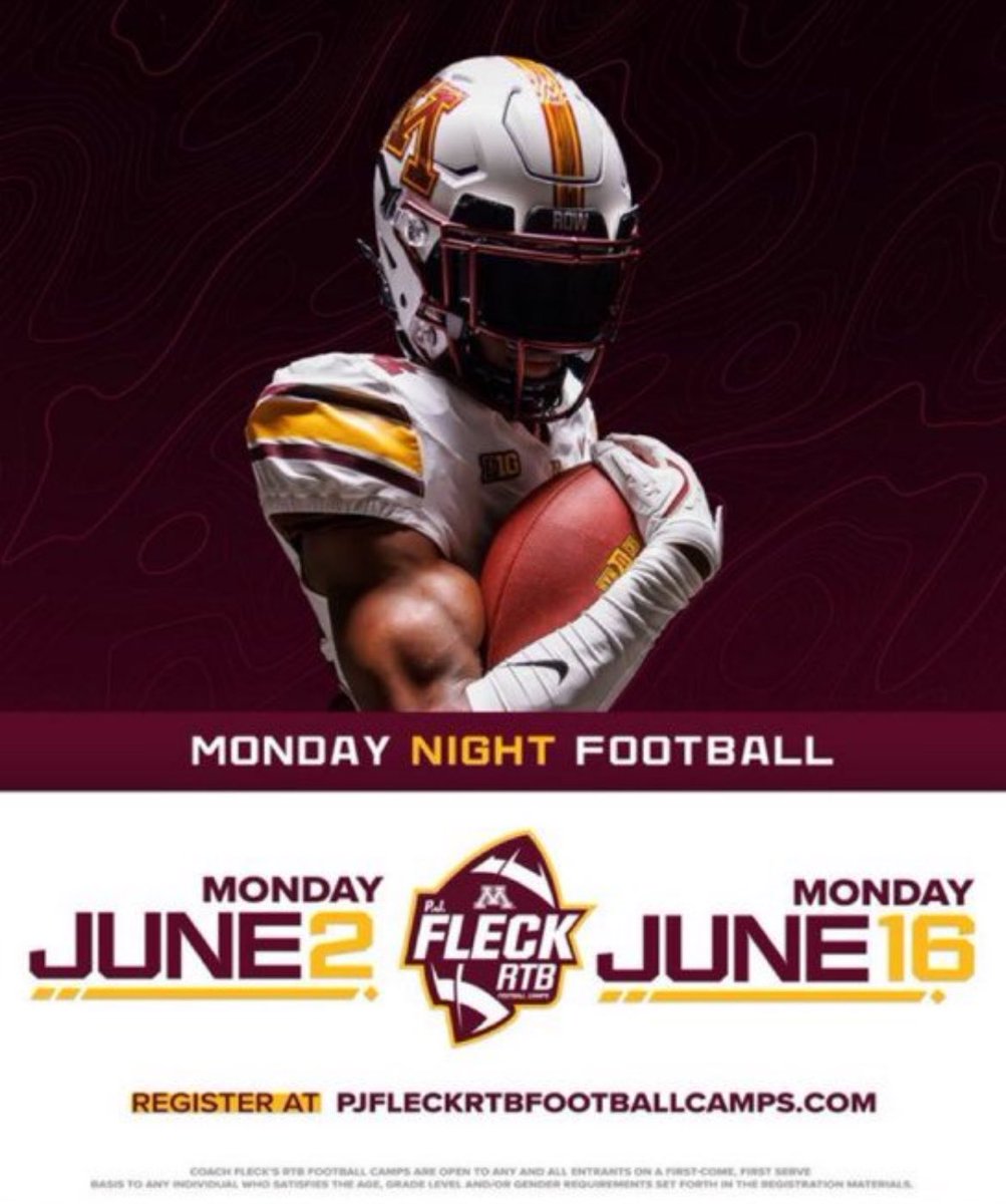 Thank you <a href="/Tanner_Snustead/">Tanner Snustead</a> for the camp invite I will definitely check it out!