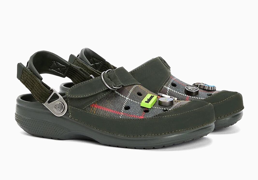靴 Barbour x Crocs Classic Clog Crocs × Barbour Classic Clog & Classic Bootが2025年 4月 発売予定