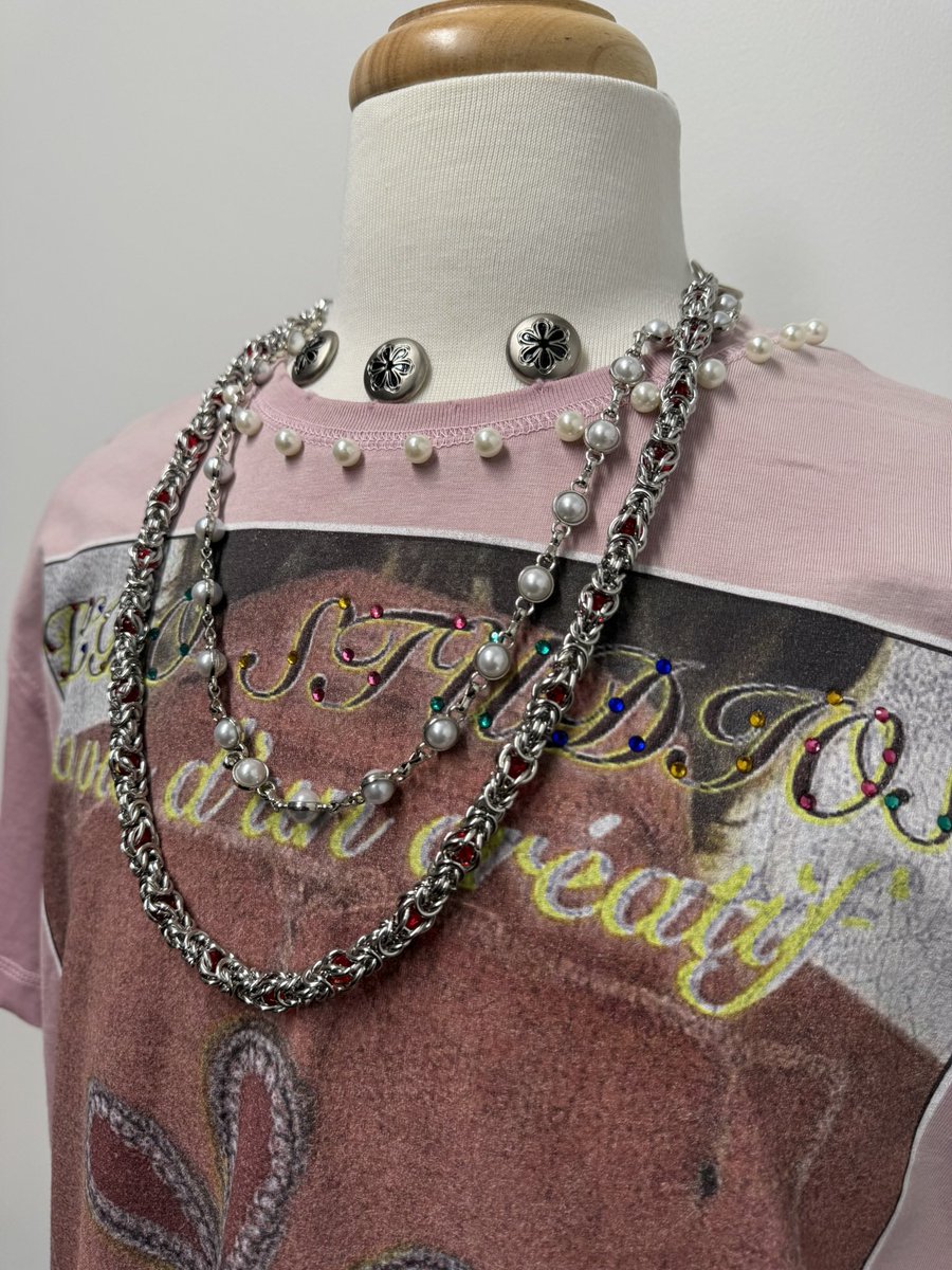 Noghostwriterr's tweet photo. Rockstar chains and Pearls. Saturday, March 29th @ 3:33PM EST. @KeboAtelierDart https://t.co/FIKW2LSq5S