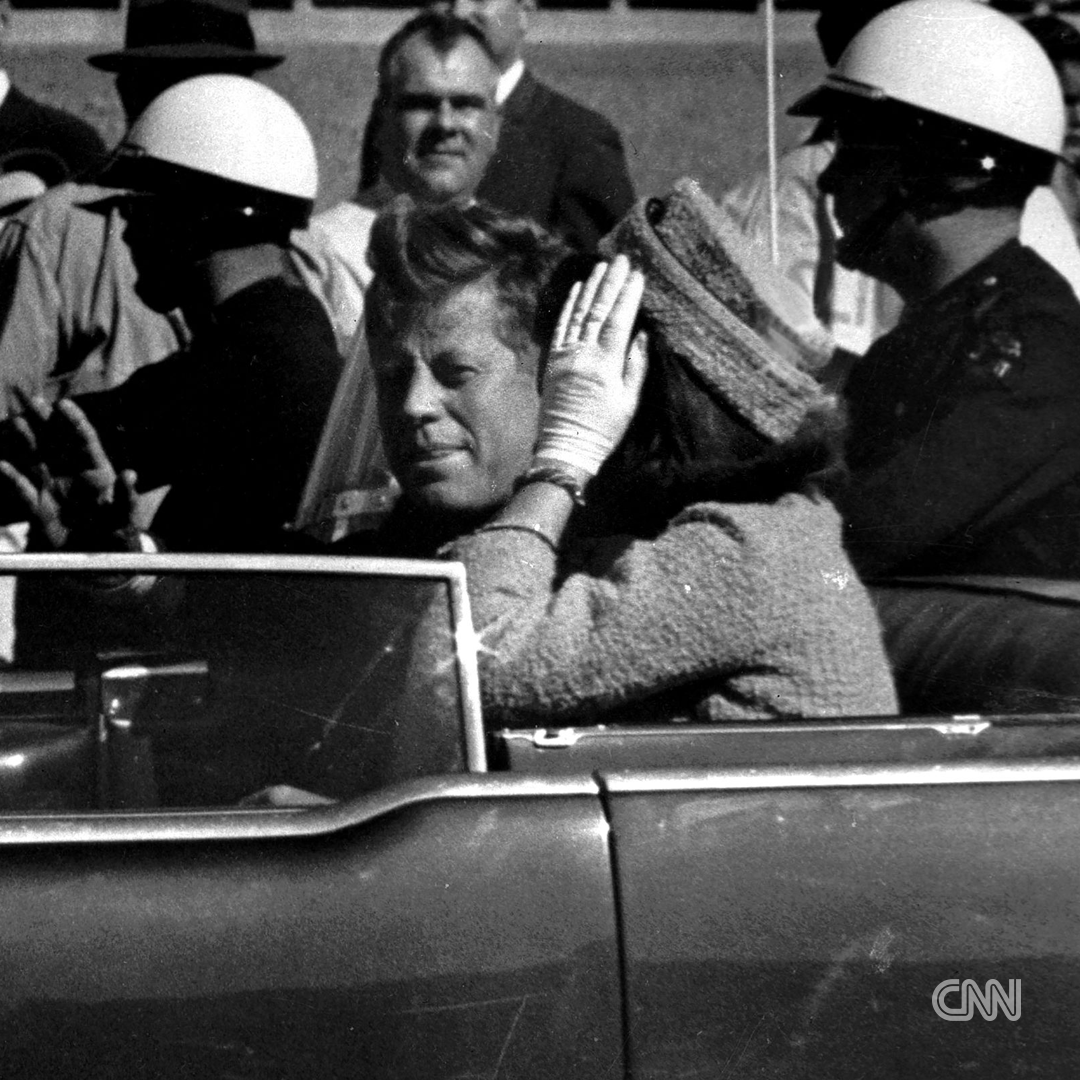 cnnbrk's tweet photo. The Trump administration has released thousands of records related to the assassination of President John F. Kennedy https://t.co/K9gBN5zzbn https://t.co/iO7HKl9NPb