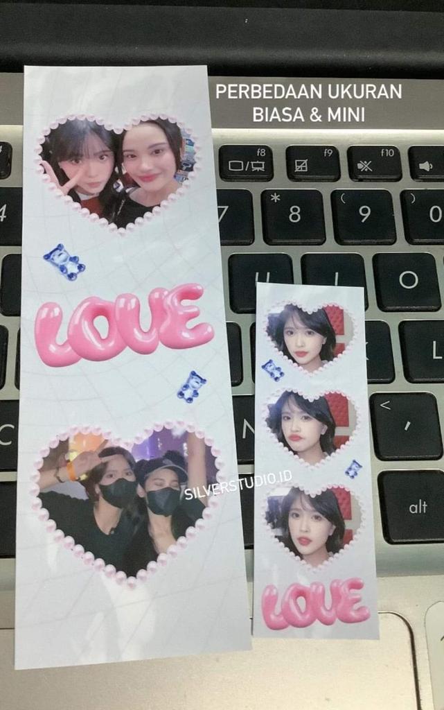 slverious's tweet photo. @geonwoodz Cetak di https://t.co/WYRX5vCBR1 bisa 2 ukuran kak, yg mini bisa dipajang di blkng case jg, cuma bahannya paper silky doff &amp; waterproff anti luntur https://t.co/AH04r9tYx7